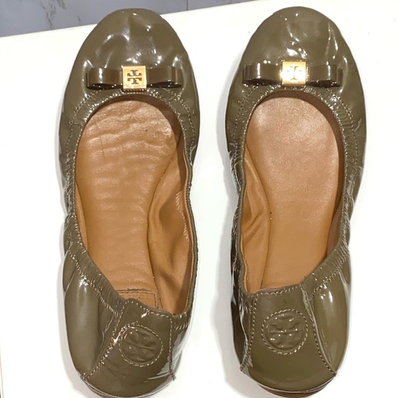 Tory Burch Eddie Bow Ballet Flat Sz 7.5 - Picture 6 of 8